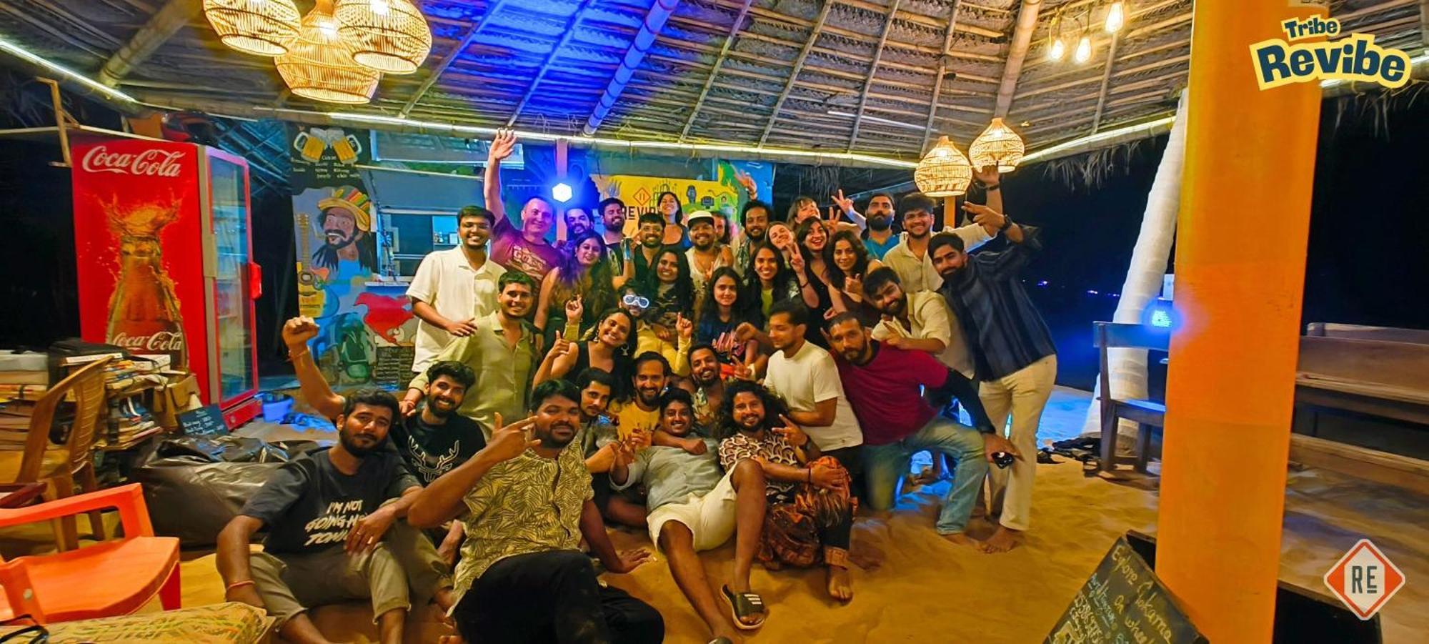 Revibe Beach Hostel Gokarna 戈卡尔纳 外观 照片