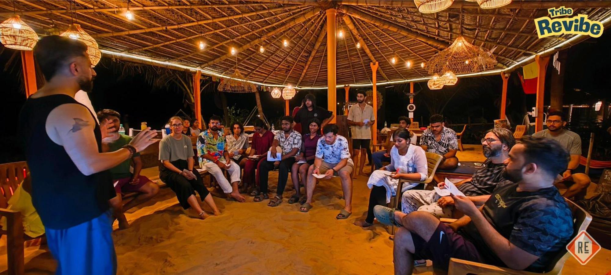 Revibe Beach Hostel Gokarna 戈卡尔纳 外观 照片