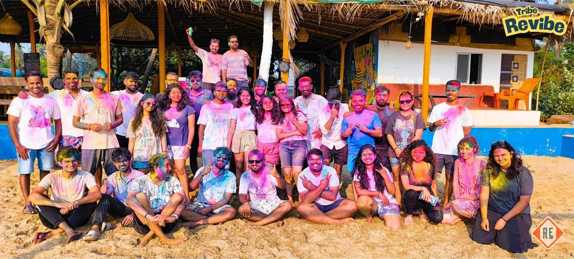 Revibe Beach Hostel Gokarna 戈卡尔纳 外观 照片