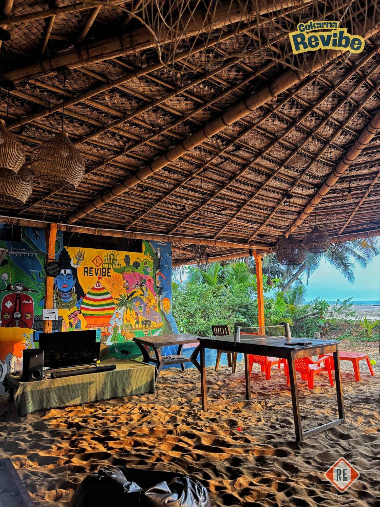 Revibe Beach Hostel Gokarna 戈卡尔纳 外观 照片