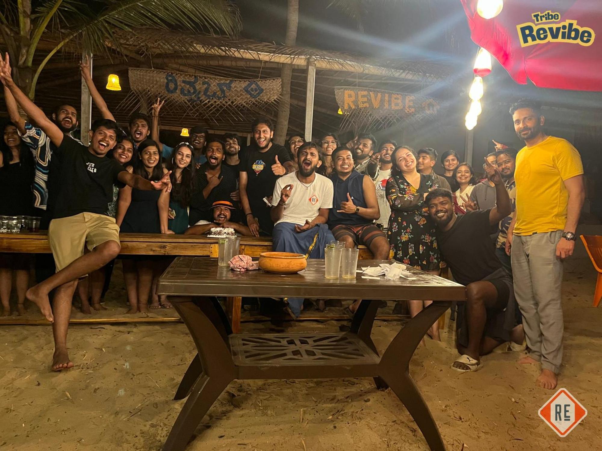 Revibe Beach Hostel Gokarna 戈卡尔纳 外观 照片